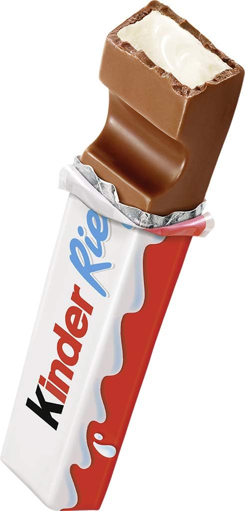 Kinder Riegel 36er-Pack, Einzelriegel (36 x 21 g), Milchcreme mit Vollmilchschokolade, Vorratspackung