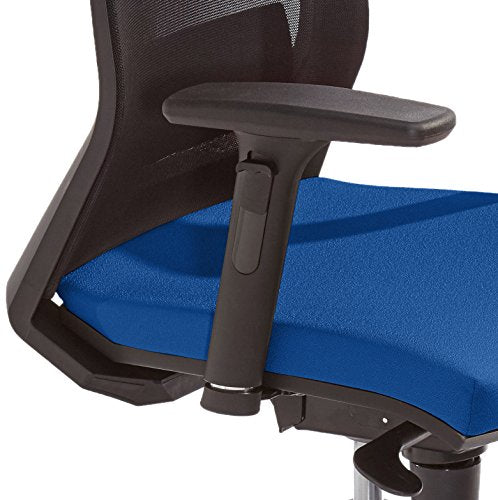 Topsit Bürostuhl, Netz, Kunststoff, Blau