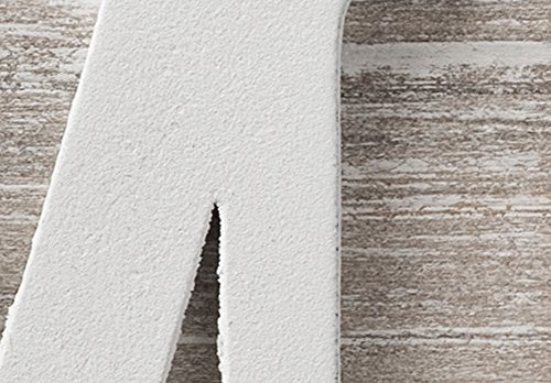 murando - Wandbilder XXL Home 150x75cm 5 tlg - Wand Deko Leinwand Bilder Groß Wanddeko Wohnzimmer Schlafzimmer Kunstdrucke - Bretter Holz m-A-0685-b-m
