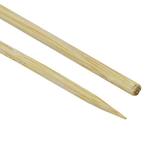 com-four® 500x Schaschlikspieße aus Bambusholz - 20 cm lange Grillspieße - Gemüsespieße im Set (0500 Stück - 20cm)