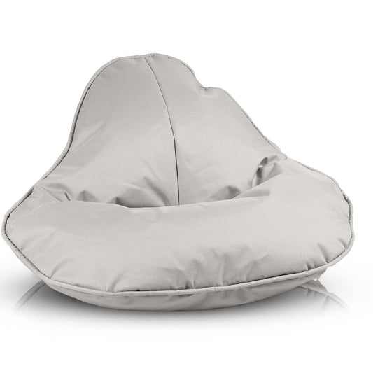 Ecopuf Sitzsack Frog - Outdoor und Indoor Bean-Bag aus Polyester mit Anti-Verlust Reißverschluss