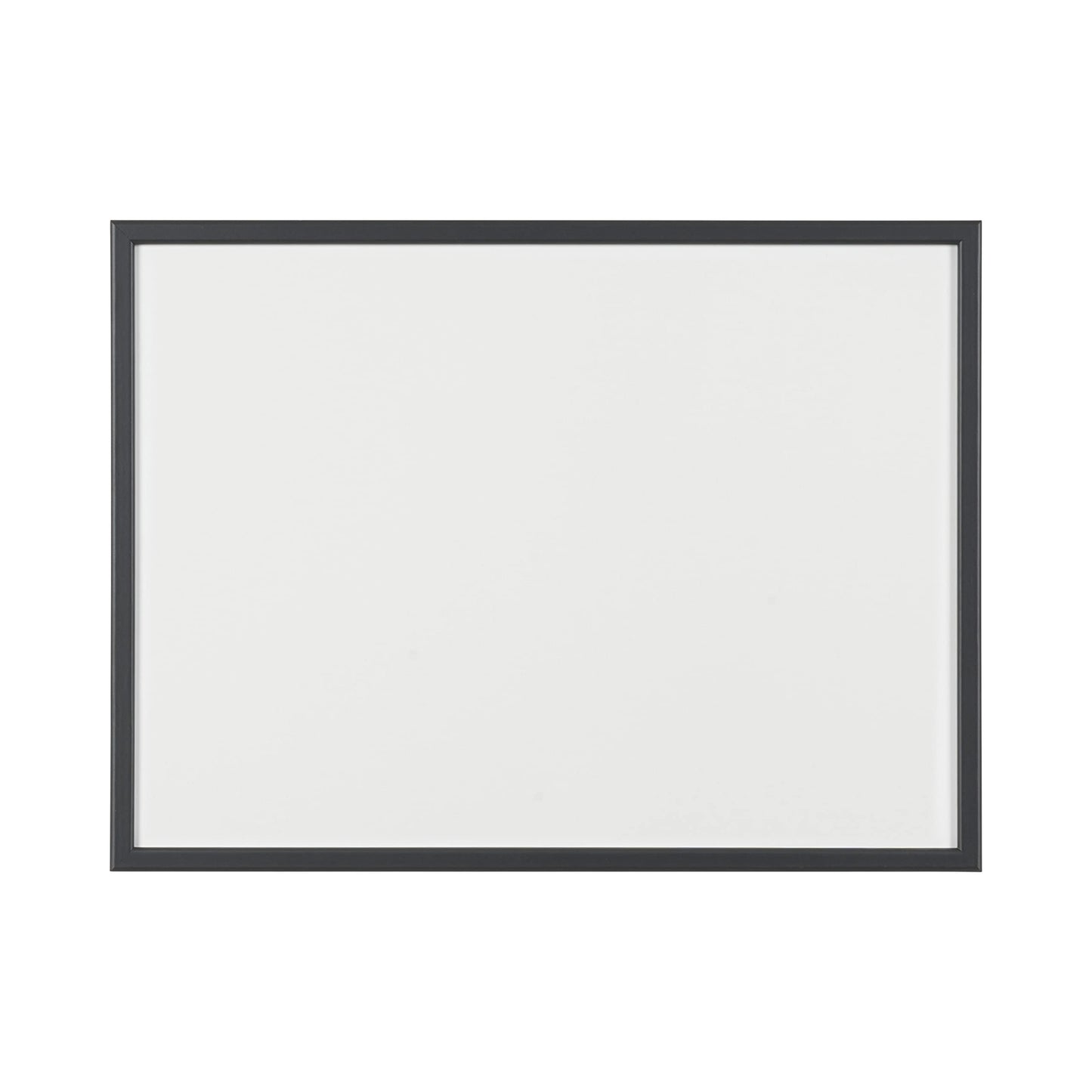 Bi-Office MM03001161 Trocken abwischbare Magnettafel, MDF Rahmen, lackierter Stahl, 60 x 40 cm, schwarz