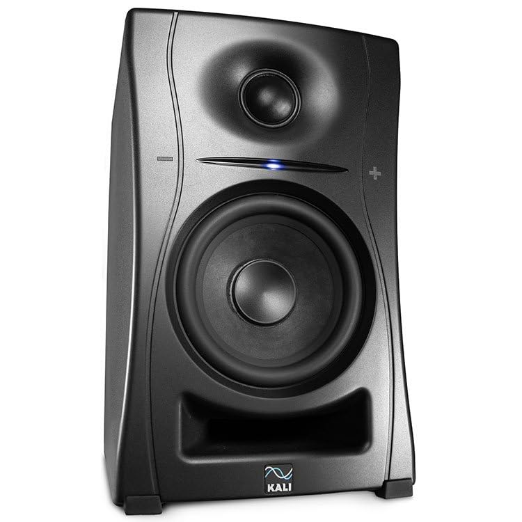 Kali Audio LP-UNF Nahfeldmonitor (160 Watt, hochwertiges Soundsystem, Studiomonitor, Boundary EQ, Hi-Fi Konnektivität mit Bluetooth/USB-C, TRS, RCA, 6,2 kg, 25,4 x 16,4 x 7,4cm), Schwarz