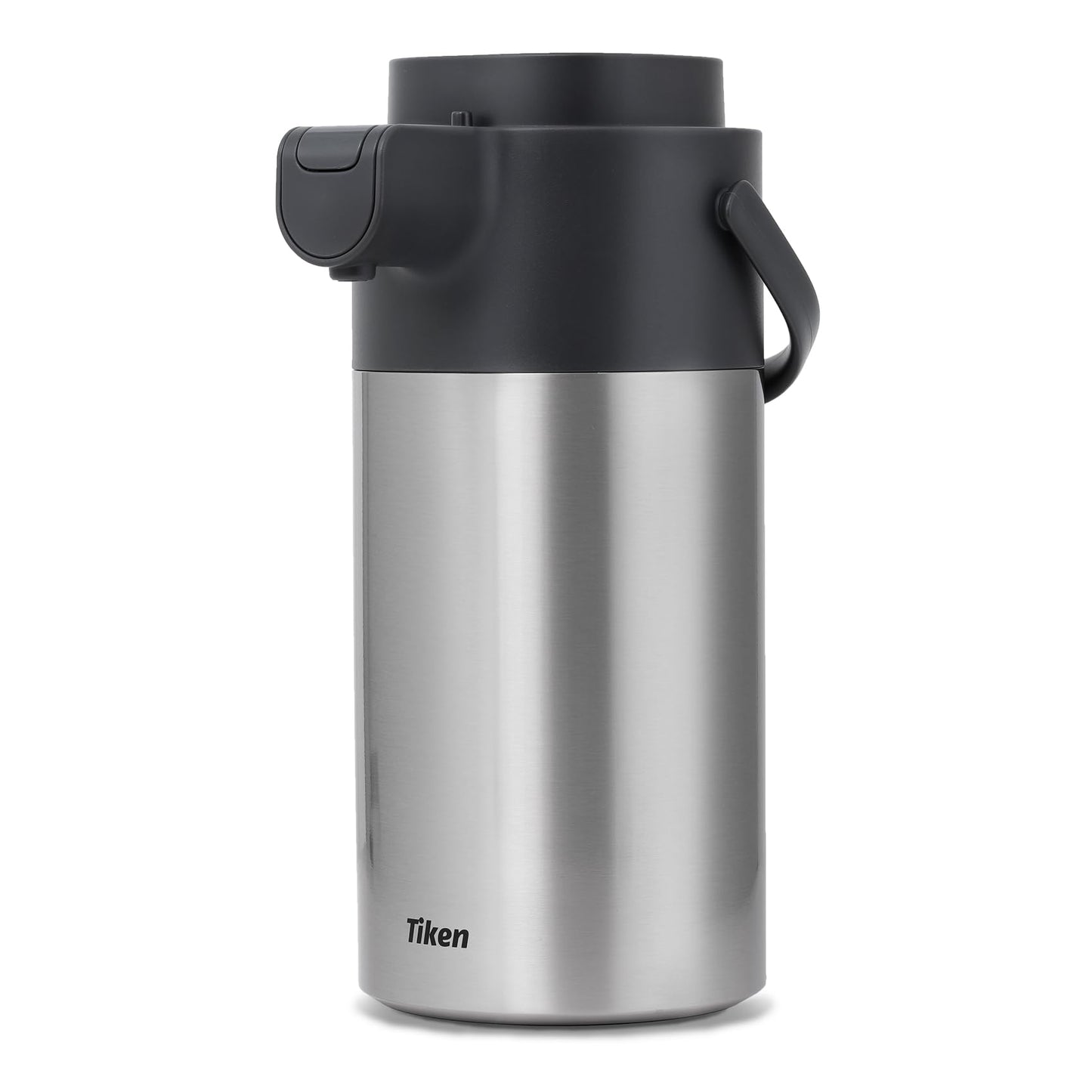 Tiken 4L Pumpkanne Thermoskanne Edelstahl Doppelwandige Vakuum Isolierkanne Kaffeeskanne