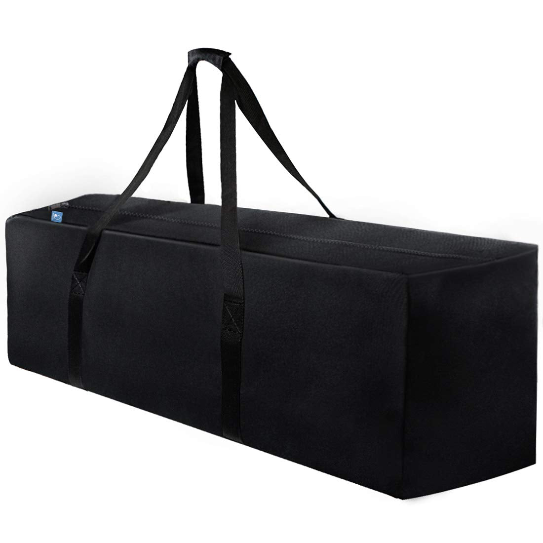 INFANZIA 197L Sporttasche, Extra Große Reisetasche mit Verbessertem Reißverschluss, Tragetasche mit Großer Kapazität，Stark und Wasserdicht, Geeignet für Reisen,Sport, 120x38x43 CM, Schwarz