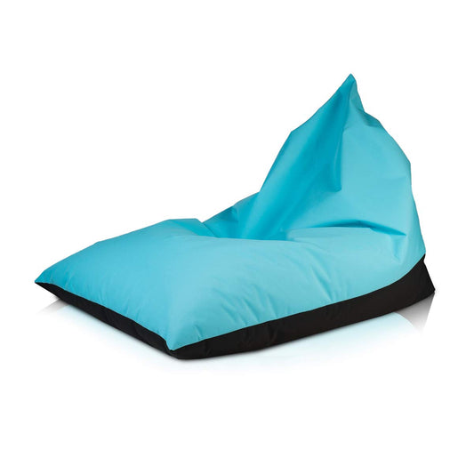 Ecopuf wetterfester Outdoor Sitzsack Lazy M - Bean Bag mit EPS-Perlenfüllung, schmutzabweisend und reißfest – ideal für Garten, Terrasse und Balkon – bequem & langlebig