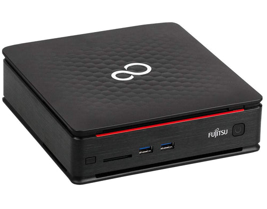 Fujitsu Esprimo Q920 Mini-PC 0-Watt Intel Core i5 128GB SSD Festplatte 8GB Speicher Windows 10 Pro Business Computer Mini PC (Generalüberholt)