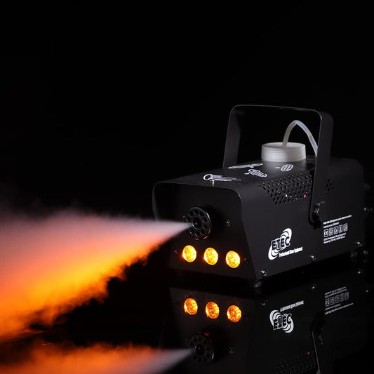 ETEC Professional FOG 400 LED Hybrid amber Nebelmaschine FOG FOGGER Effekt Disco Party DJ Club 400 Watt bernstein Veranstaltung Event Bühne