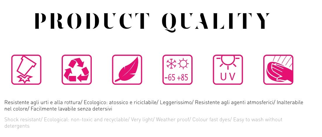Kloris Zylindrische Säule Sweet Tisch Höhe 70 cm Durchmesser 35 cm Lila Magenta Made in Italy