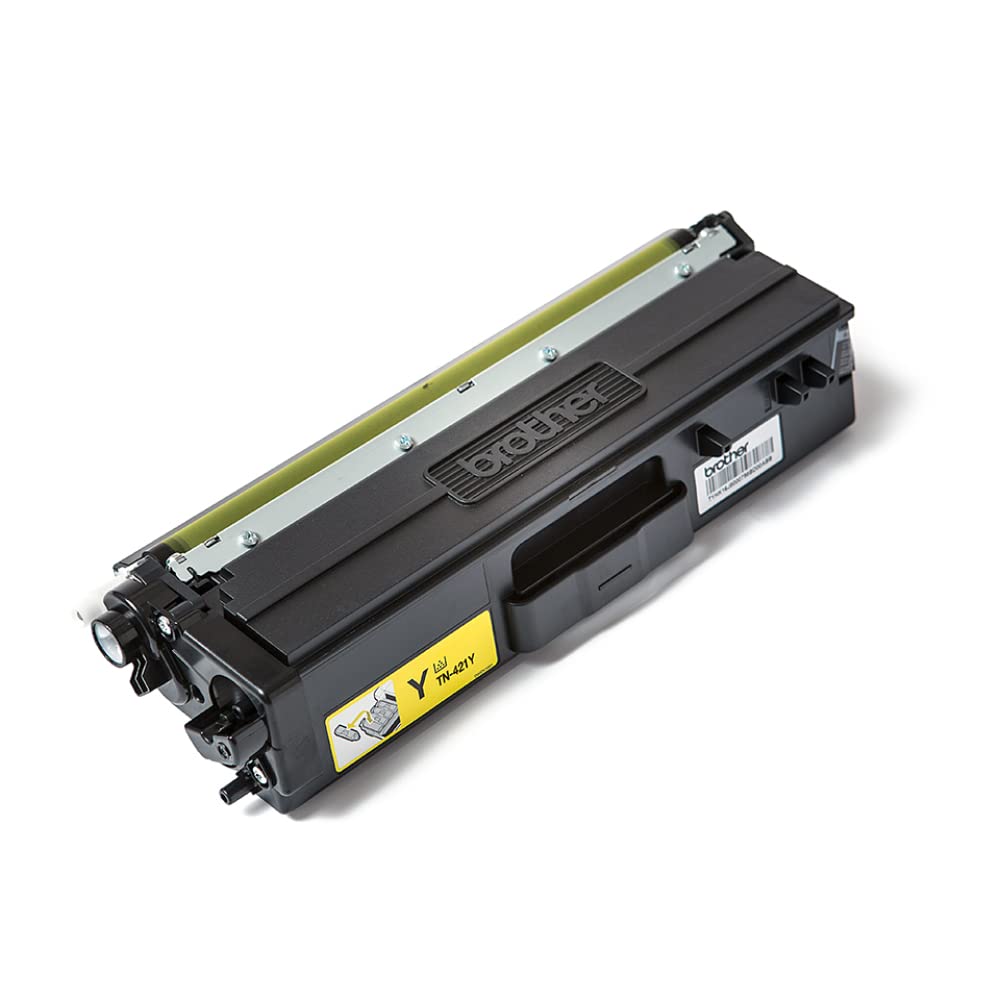 Brother Original Tonerkassette TN-421Y gelb (für Brother HL-L8260CDW, HL-L8360CDW, DCP-L8410CDW, MFC-L8690CDW, MFC-L8900CDW)