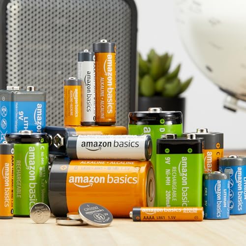 Amazon Basics 23A Alkaline Batterien, 12V, lang anhaltende Leistung, 6Stück