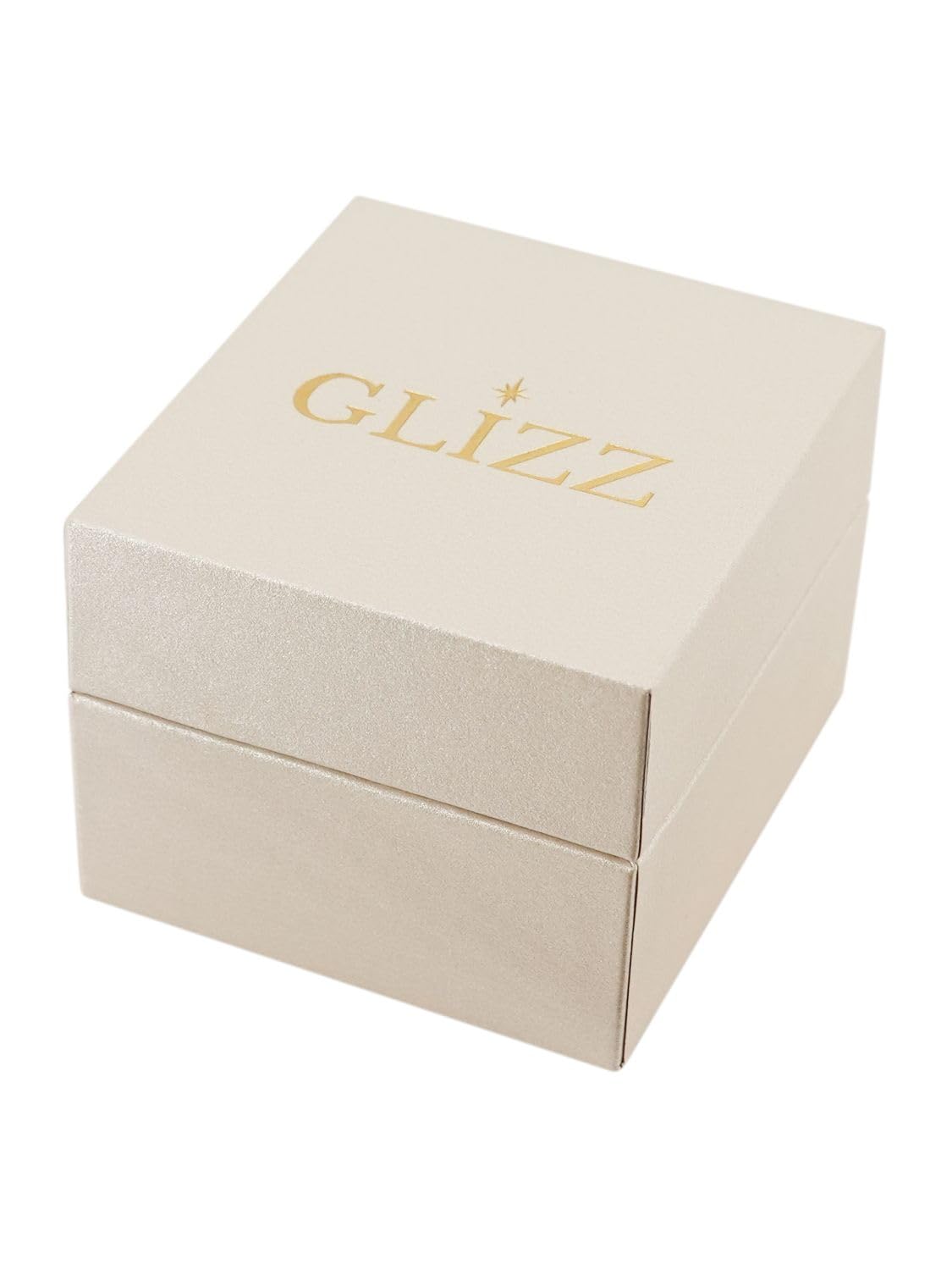 GLIZZ Damenring Gold 333/8K mit Zirkonia elegantes Schmuckstück für modische Frauen, zauberhaftes Accessoire GL8806-52 Ringgröße 52/16,6