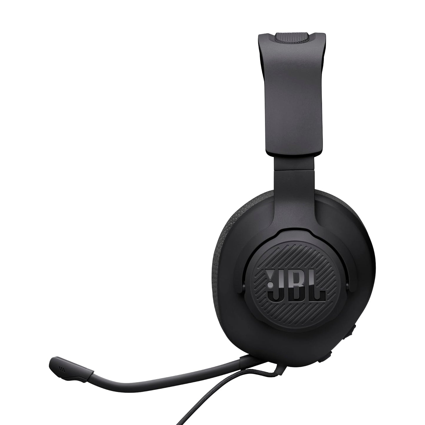 JBL Quantum 100M2 Kabelgebundenes Over-Ear Gaming Headset mit JBL QuantumSOUND Signature, 3,5-mm-Klinke, Multi-Plattform-Kompatibilität und abnehmbarem Mikrofon mit Stummschaltungsoption, Schwarz