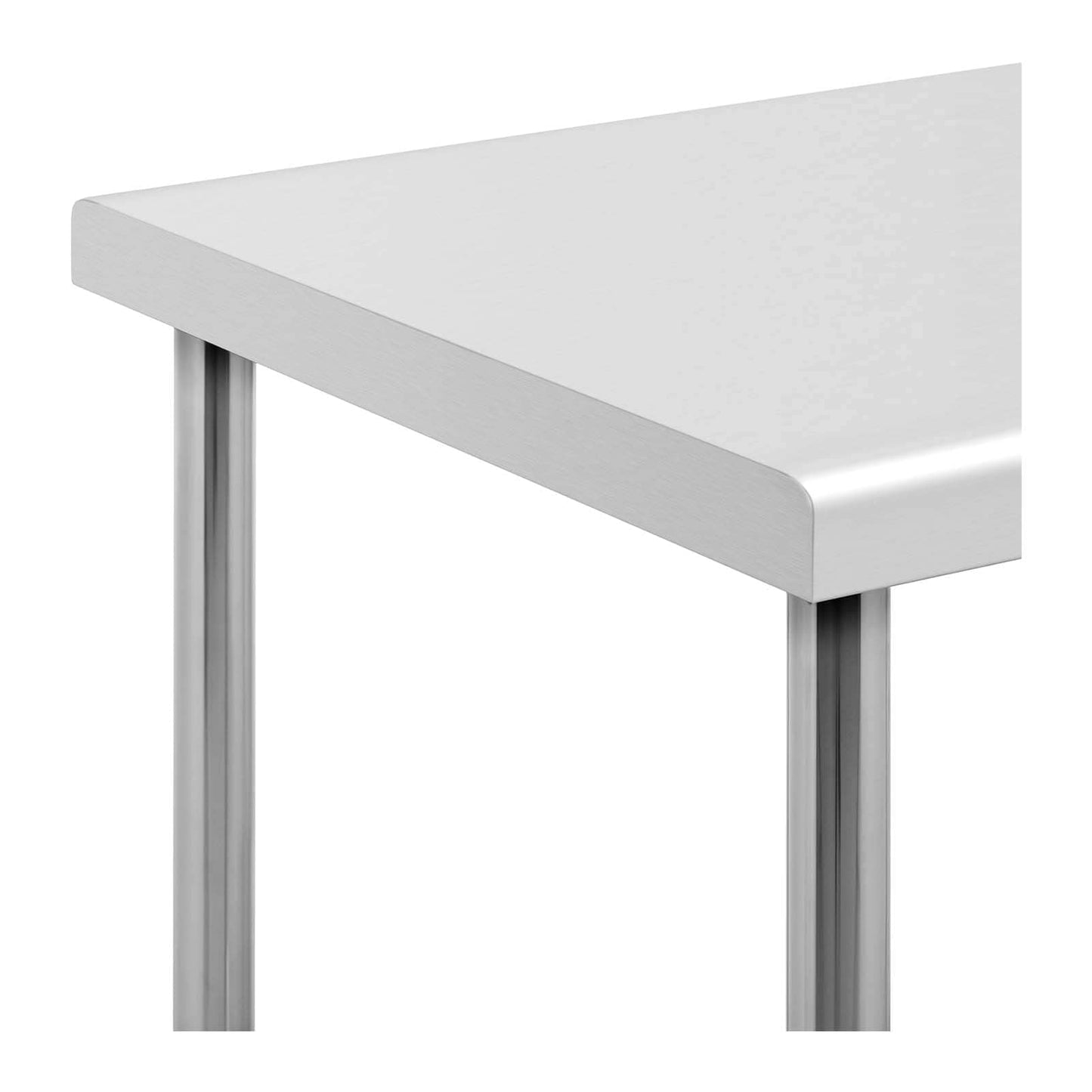 Edelstahl-Arbeitstisch Royal Catering RCAT-120/70-NW – 120 x 70 x 85 cm, höhenverstellbar