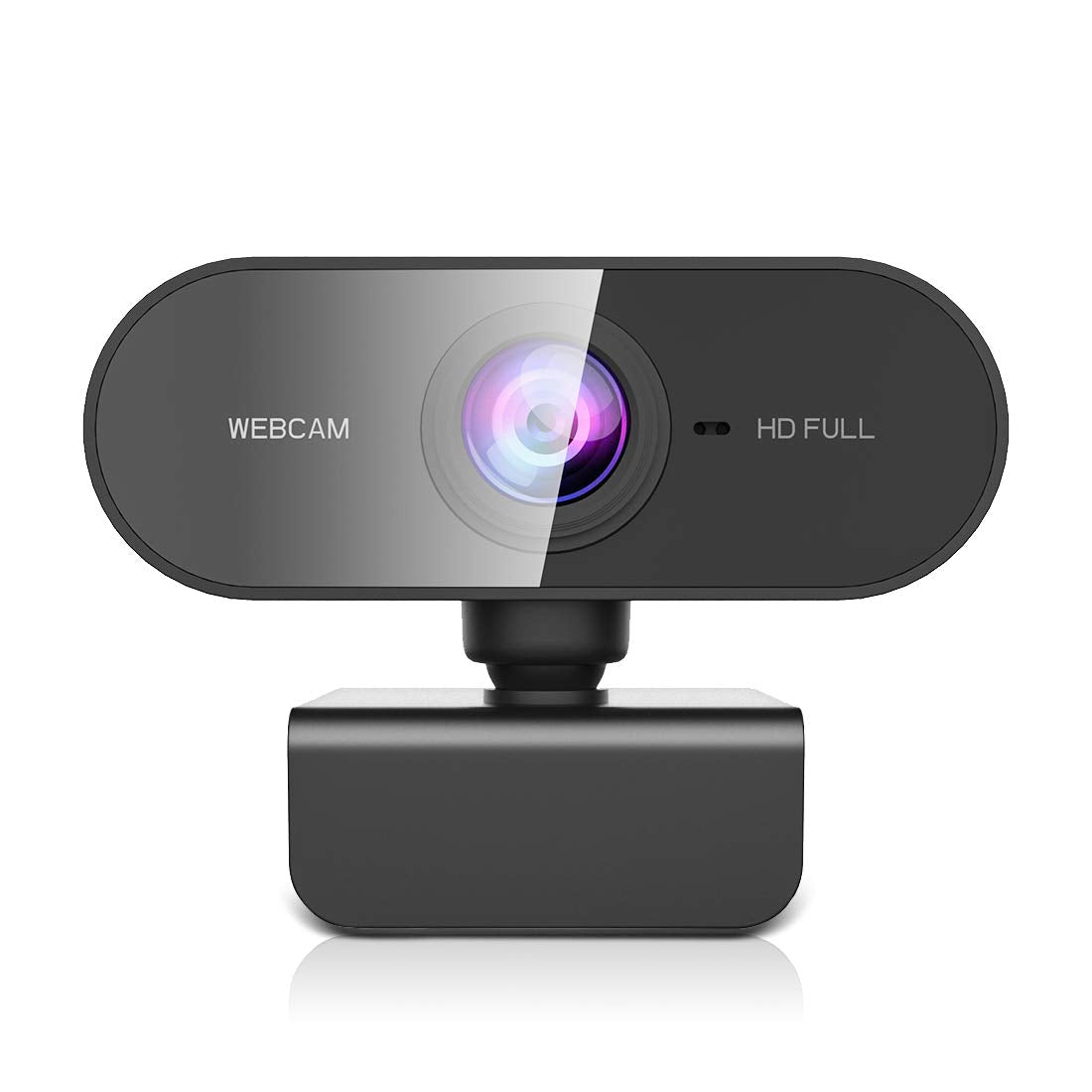 DDKJ Webcam mit Mikrofon,1080P Full HD Kamera PC Laptop,USB Web Cam Plug&Play,Externe Streaming Camera,Mini Facecam Videokonferenz Face Cam für Computer MacBook Microsoft Teams Gaming Meeting Live