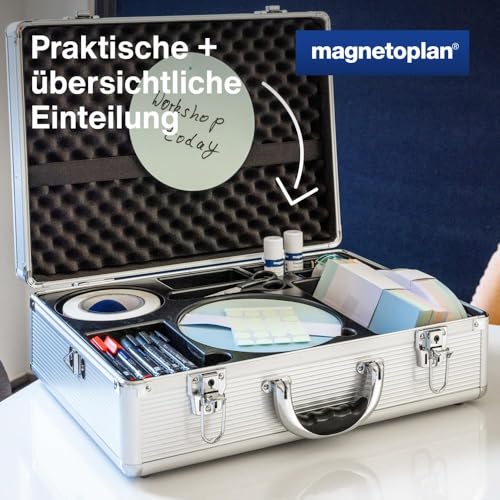 magnetoplan 1111511 Moderationskoffer, Kompakt