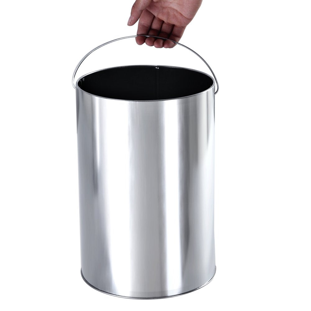 SONGMICS Standaschenbecher für draußen Mülleimer mit Aschenbecher Abfalleimer mit Inneneimer 60,5 x 24,5 cm 30 L Schwarz LTB17C