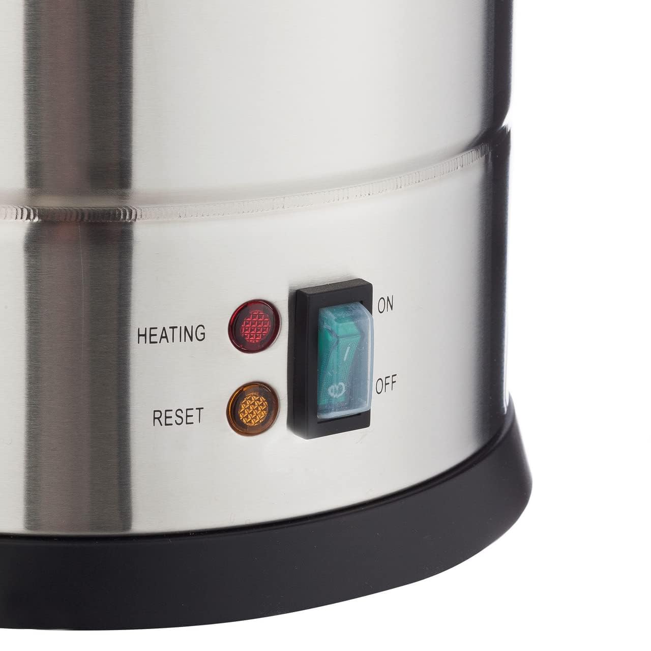 METRO Professional Kaffeemaschine GCM4011, 10.5 Liter, 70 Tassen, 1650 W, mit Filter, Warmhaltefunktion, Überhitzungsschutz, Füllstandsanzeige, Kühle Außenwand, Deckelverschluss, silber