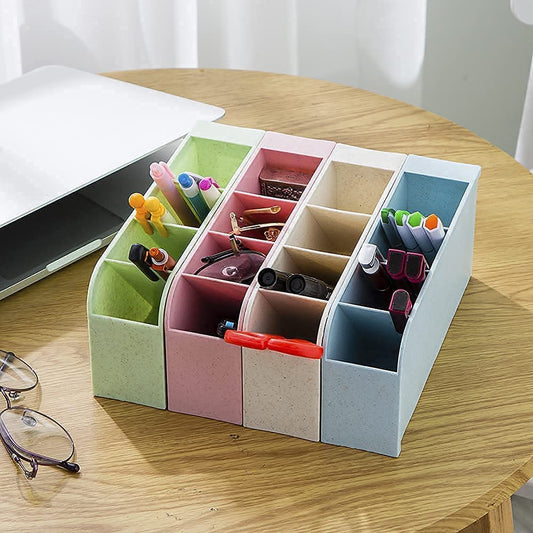 Lostwry 4 Stück Stiftehalter Organizer, Schreibtisch Stifteköcher, Stifthalter Bleistift Aufbewahrungsbox Pinselbehälter Organizer Stifte Halter für Büro Heimbedarf