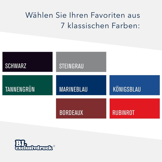 Urkundenmappe A4 Karton - Premium-Qualität mit edler Prägung 'URKUNDE' - BL-exclusivdruck® BASIC - hochwertige Übergabemappen aus 320g/m² Pappe - Urkundenhülle für DIN A4 Papier (Steingrau, 8 Stück)