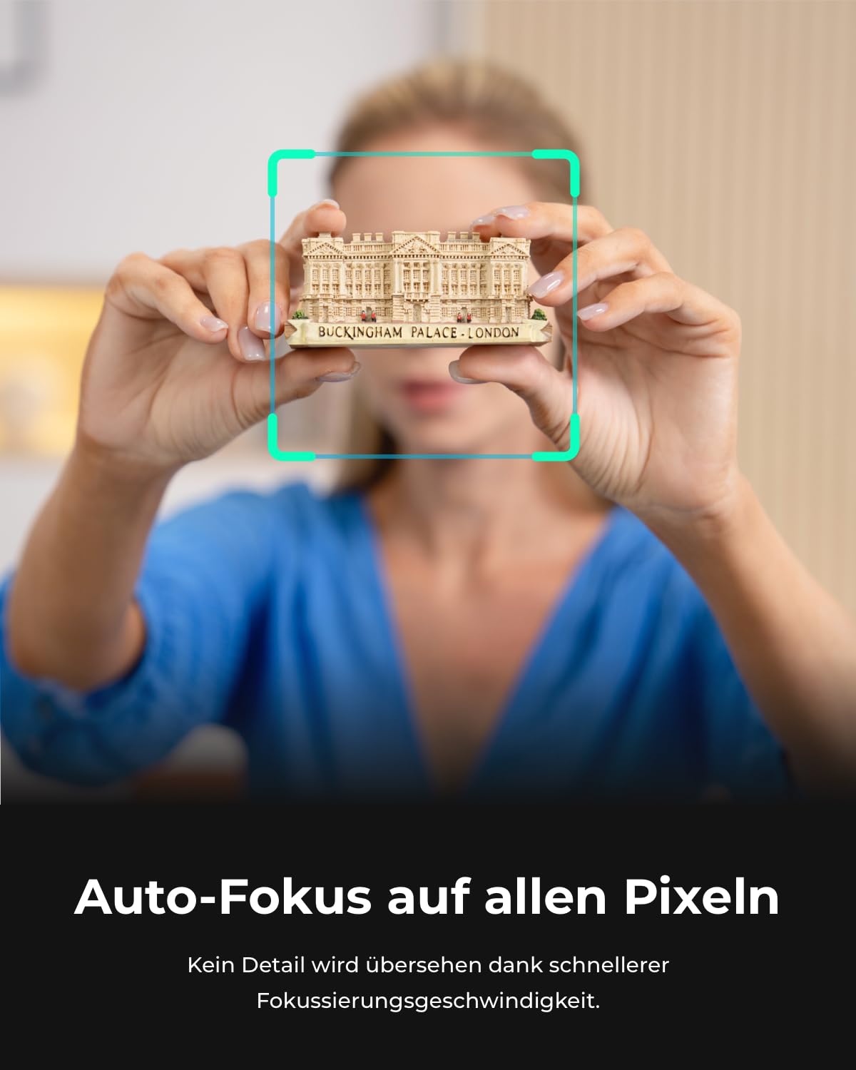 OBSBOT Tiny 2 - Webcam 4K mit KI-Tracking, Sprachsteuerung, Gestensteuerung, Autofokus, USB3.0, Mehreren Modi, PTZ Webcam für PC, Konferenzen, Streaming, Videotelefonate, Zoom.