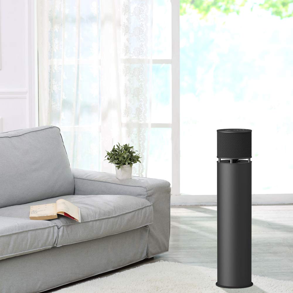 100W Bluetooth Lautsprecher, ABRAMTEK E600 High Power Wireless Lautsprecher mit Super Bass Subwoofer und 360 Sound für Home Office Party im Freien