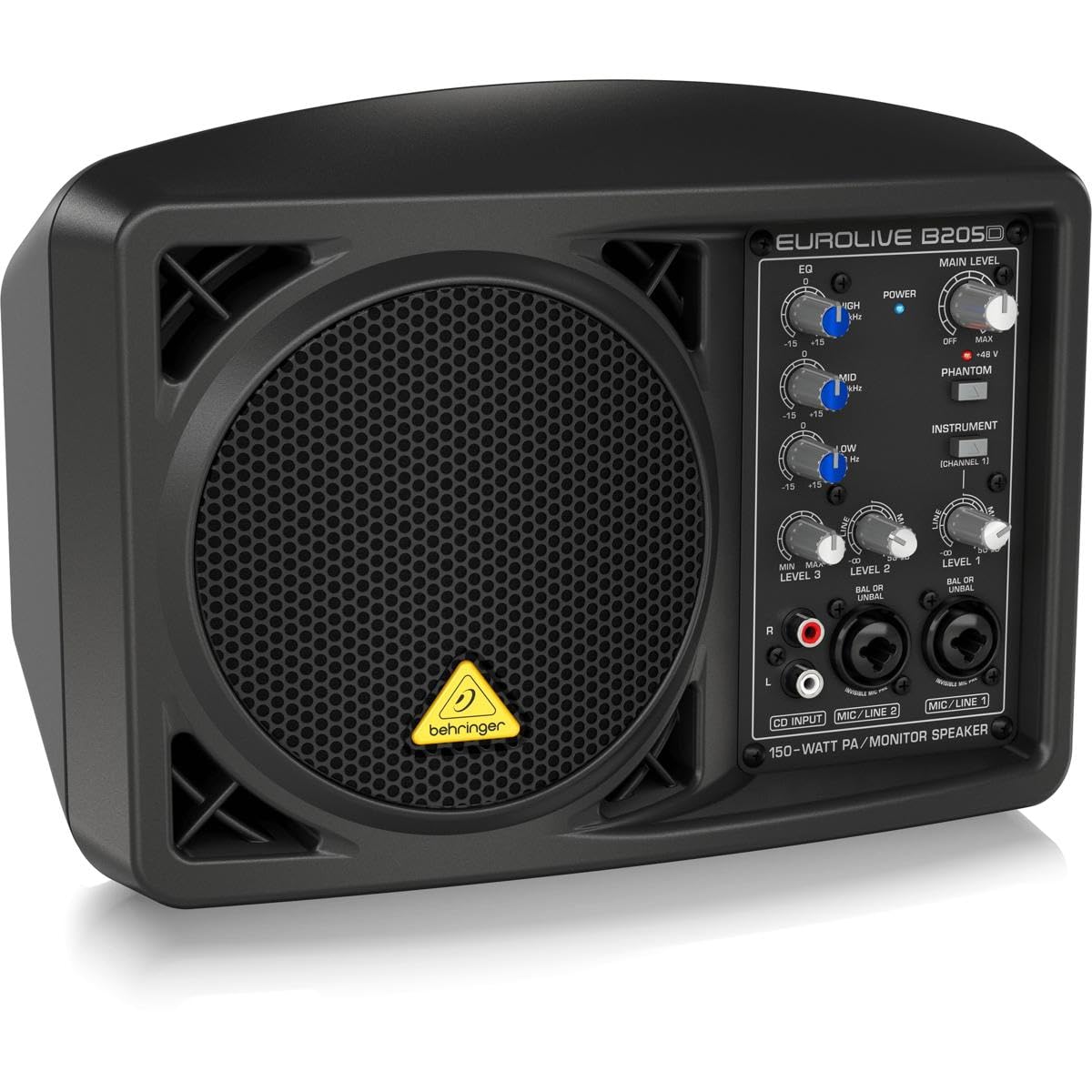 Behringer EUROLIVE B205D Ultrakompaktes 150-Watt-PA/Monitor-Lautsprechersystem