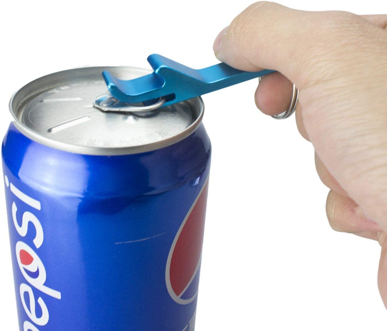 16 Stück Flaschenöffner Schlüsselanhänger Aluminium Bierflaschenöffner Mini Bier Getränkebehälter öffner Pocket mit Metall Schlüsselanhänger 8 Farben Bottle Opener für Verschiedene Getränke Flasche