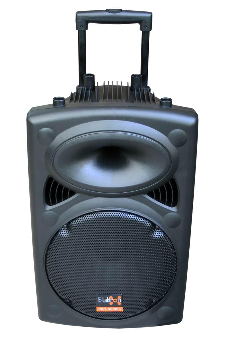 Mobile PA Sound Anlage Akku-MP3-USB-SD inkl. Funkmikrofone 700W Soundsystem E-Lektron EL30-M Bluetooth TWS