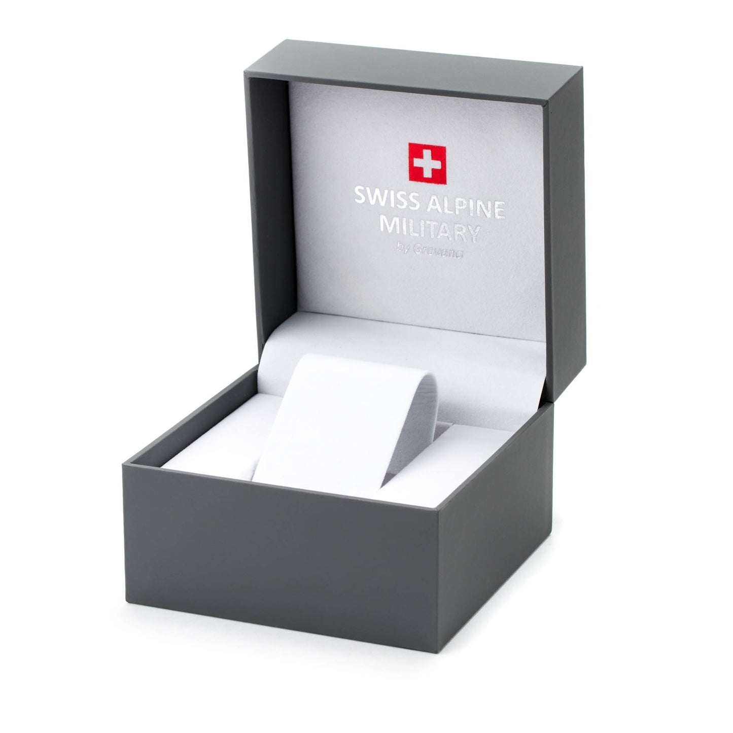 Swiss Alpine Military by Grovana Herrenuhr Chrono 10 ATM mit Edelstahlband 7043, Blau