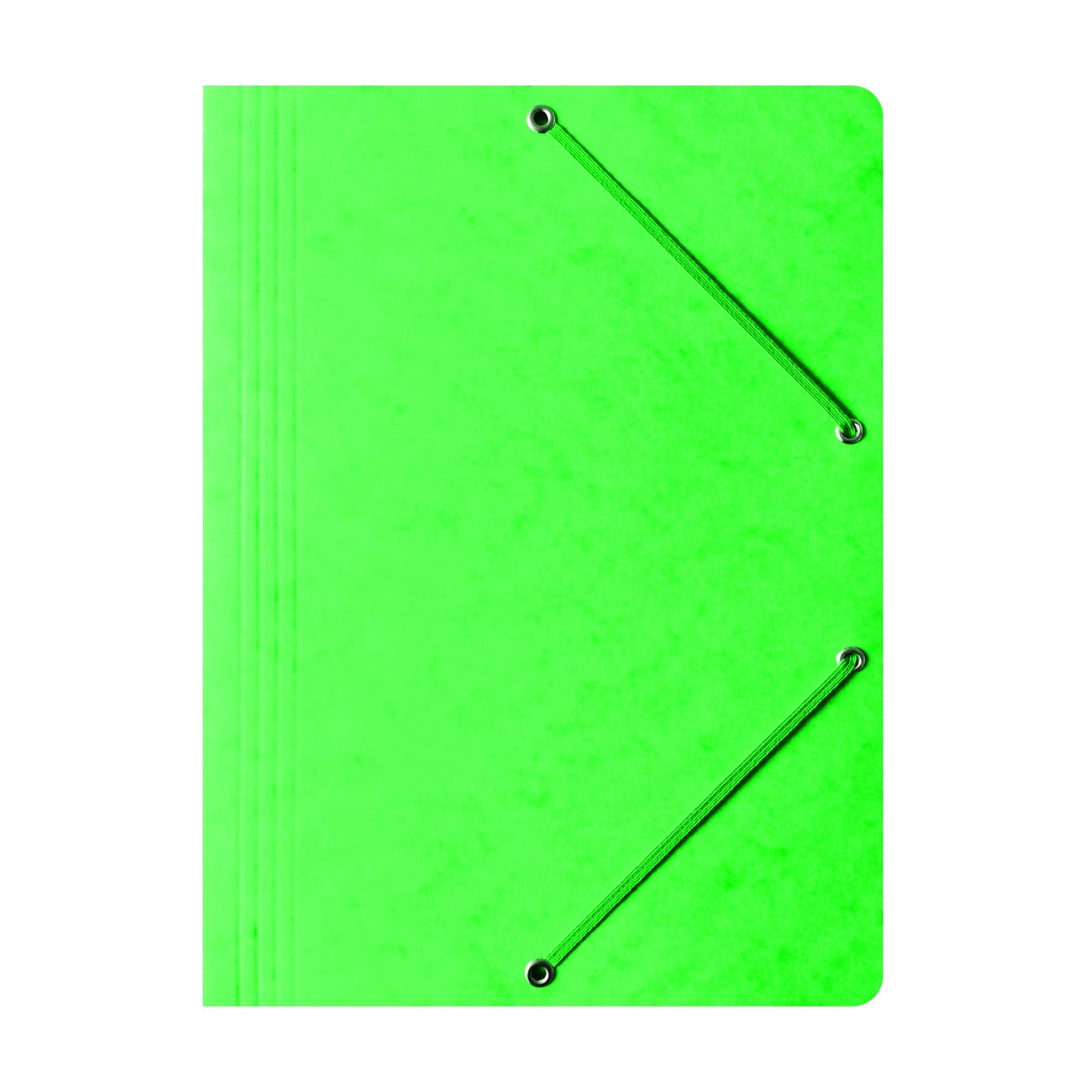 Einschlagmappe/Sammelmappe mit Gummi A4 Bantex, A4, 10 Stück-Packung Grün