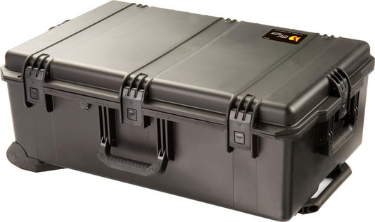 PELI Storm IM2950 Professioneller Transportkoffer für AV Broadcast Ausrüstung, Wasserdicht, 90L Volumen, Mit Schaumstoffeinlage (Anpassbar), Schwarz