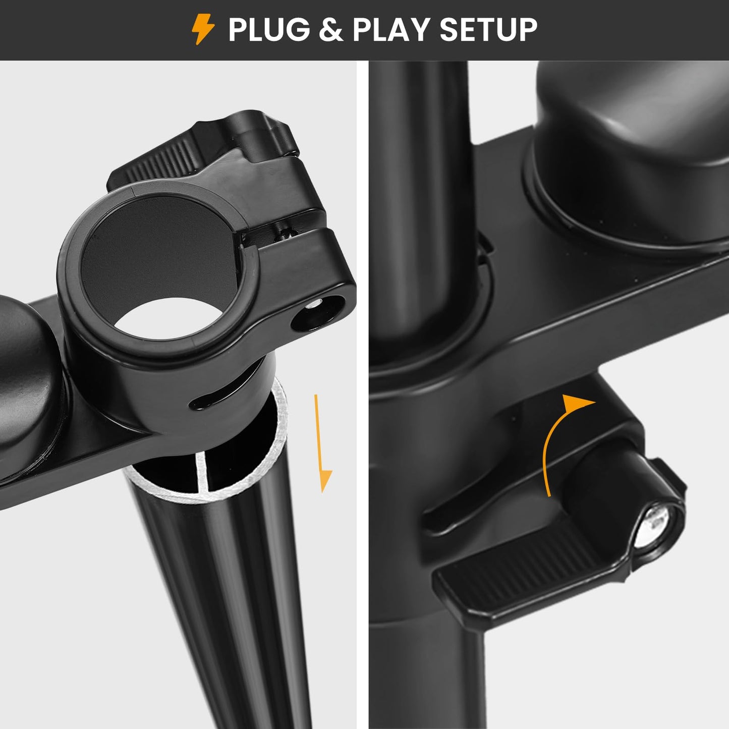 TARION Tischstativ Kamera Tischhalterung Klemmstativ: Kamera Overhead Stativ Tisch Halterung Flexibel Gelenkarm Tischklemmstativ mit Tablet Klemme für DSLR Kameras, Ringlichts, Handy, Webcam