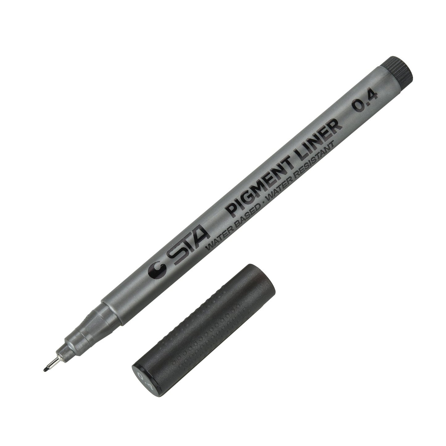 DealKits 9 Fineliner Stifte, Wasserdicht Pigmentliner Set(8 Linienbreiten und 1 Brush) Zum Skizzieren, Künstler Illustration, Tchnische Zeichnung, Office-Dokumente - Schwarz