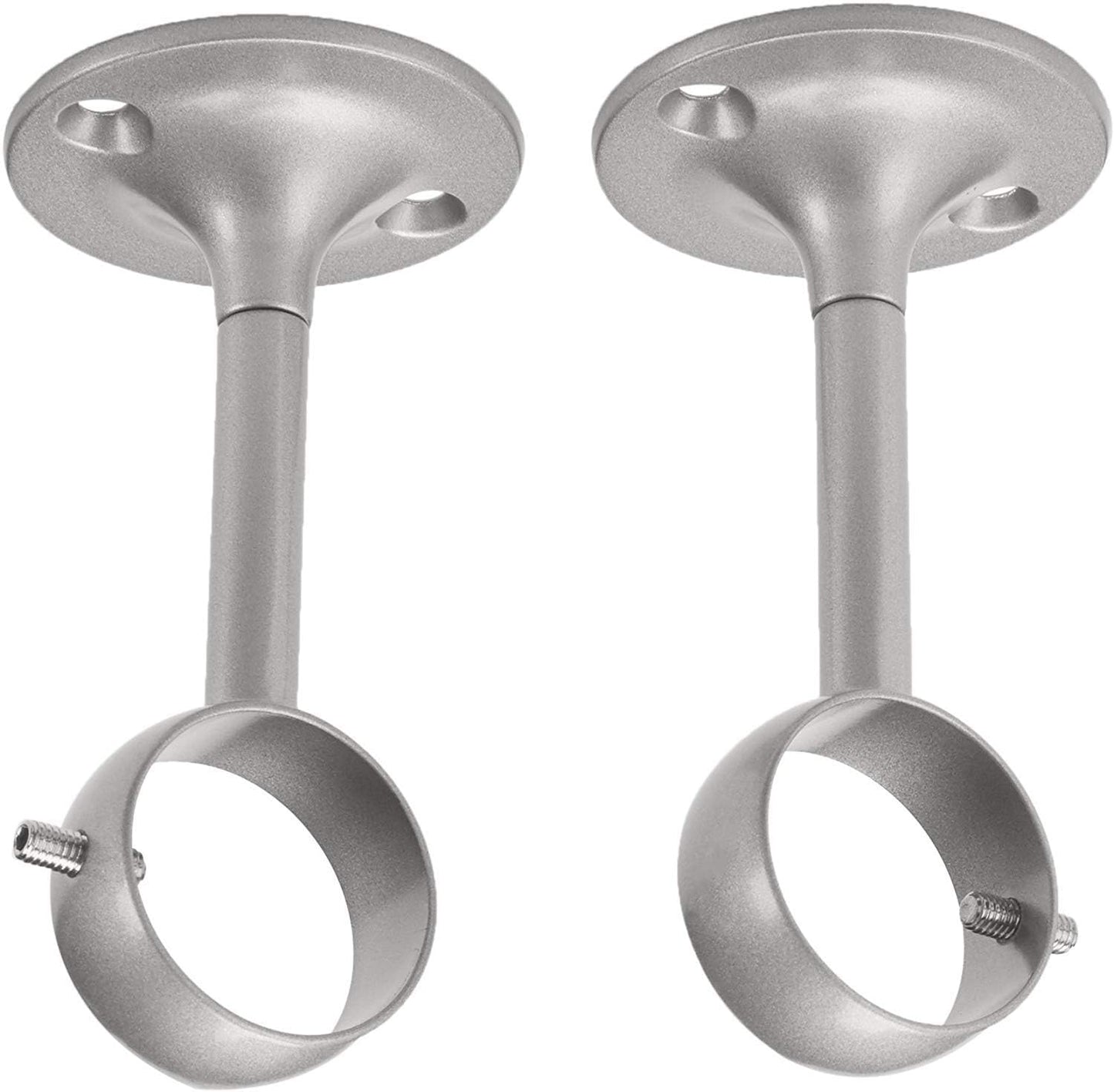Amazon Basics Verstellbare Deckenhalterung Set, 1er-Pack, Nickel