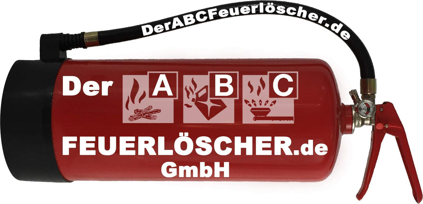 Brandengel® Feuerlöscher 5 kg CO2 Kohlendioxid DIN EN 3 GS, (Mit Prüfnachweis u. Jahresmarke) + Wandhalterung Messingarmatur Sicherheitsventil Kohlensäure Löscher für EDV Küche Haushalt Gastro Hotel