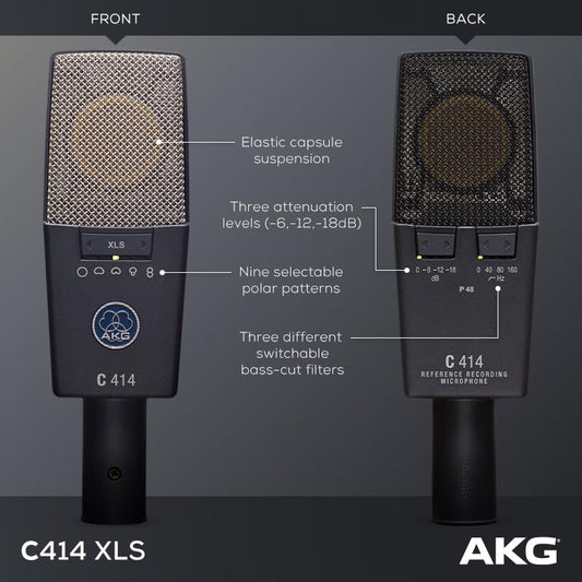 AKG C414 XLS - Großmembran Kondensatormikrofon