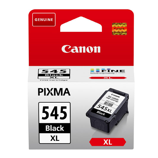 Canon Tinte - PG-545XL Original Drucker Tintenpatrone Schwarz mit hoher Reichweite - Druckt bis zu 400 A4-Seiten (1 x druckerpatrone)