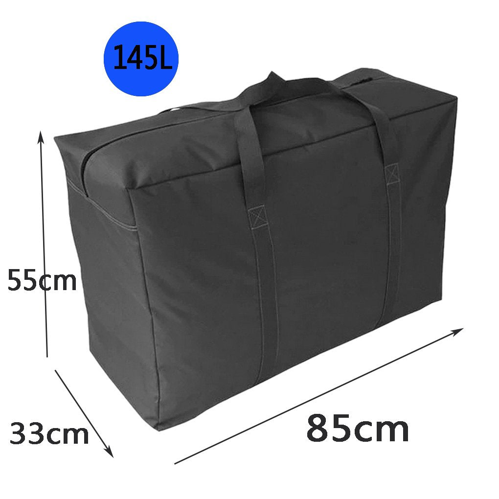 Ubagoo Super Groß Aufbewahrungstasche 600D Oxford Heavy-Duty Belastbare Tragetasche Mit Handgriff für Bettzeug Matratzenauflagen Decken Bettdecken and Kissen(85 * 55 * 33CM,145L)