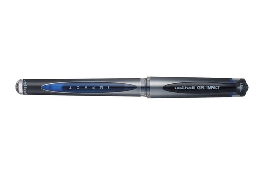 Uni-Ball UM153S Impact Gel-Tintenroller 1,0 mm Spitze 0,6 mm Strichbreite 12 Stück blau