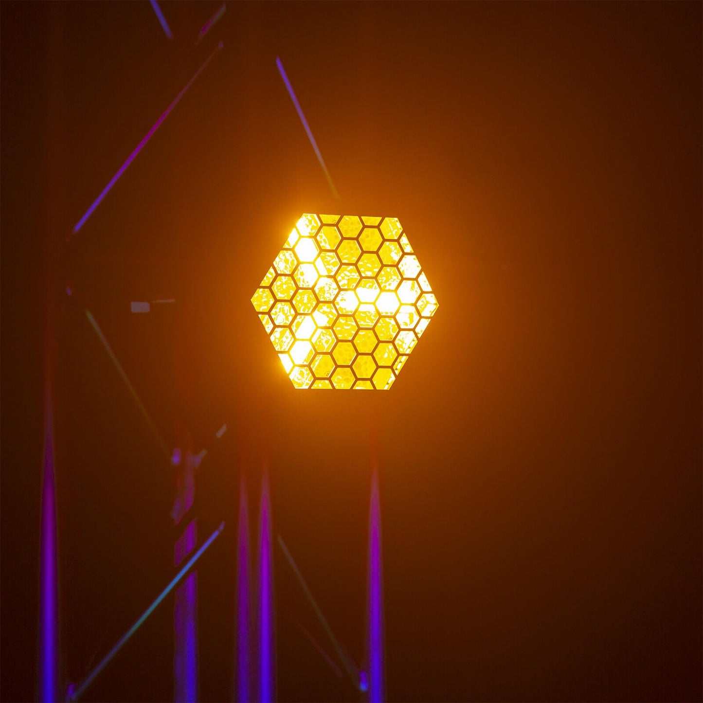 BeamZ RB90 Retro Stage Blinder 3 x 30 Watt LED Effektstrahler DMX Licht, 3-in-1 Bühnenlicht Deko DJ Lichtanlage Party, Lichtorgel Warmweiß, 72x RGB-SMD-LEDs, Stroboskop, Disco Beleuchtung