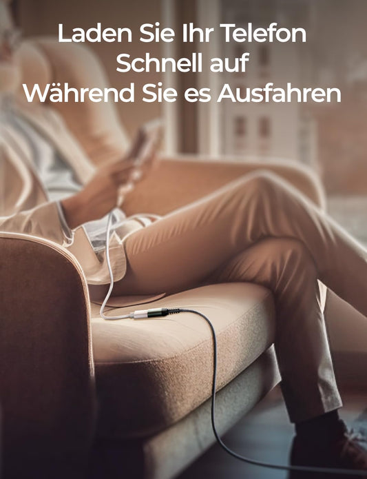 2 Stück 2M USB Verlängerung Kabel AINOPE USB 3.0 Verlängerungskabel A Stecker auf A Buchse mit eleganten Alluminiumsteckern, Nylon Stoffmantel für Kartenlesegerät,Tastatur, Drucker, Scanner, Kamera