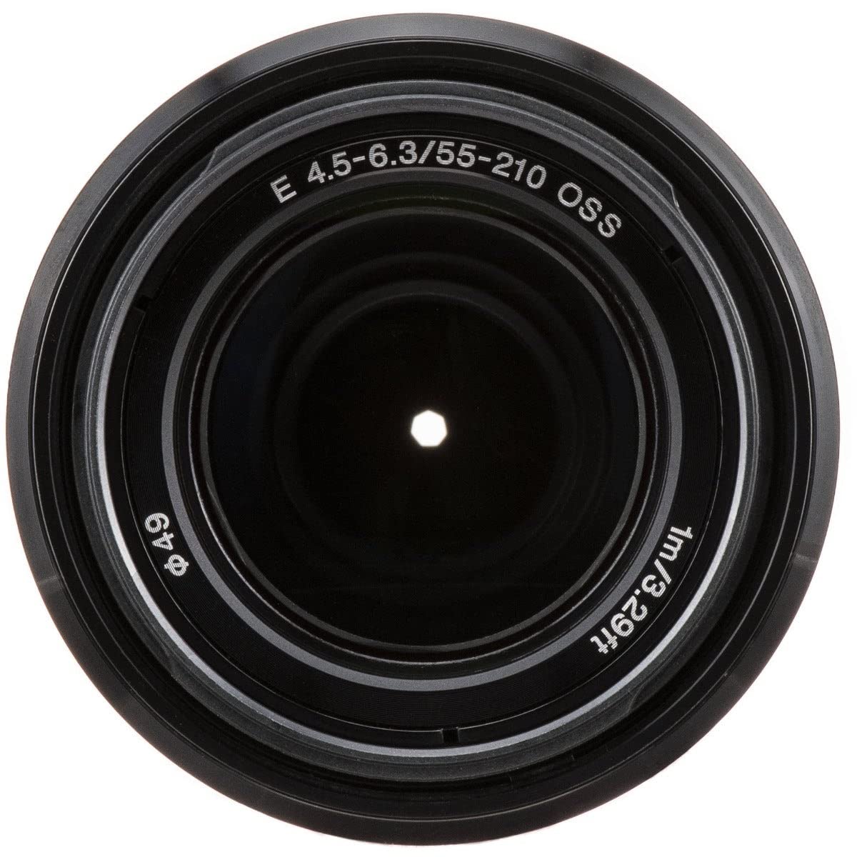 Sony SEL-55210 Tele-Zoom-Objektiv (55-210 mm, F4.5–6.3, OSS, APS-C, geeignet für A7, ZV-E10, A6000- und Nex-Serien, E-Mount) schwarz