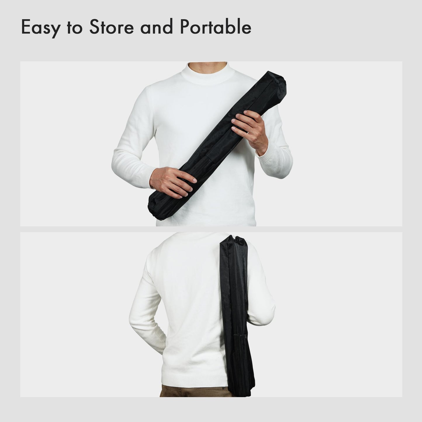 Artify Staffelei 66 Zoll, verstellbare Atelierstaffelei 22-66 Zoll(55-167cm), Stativ zum Malen und Plakatieren mit Tragetasche und Ersatzteilen,1 PACK, schwarz