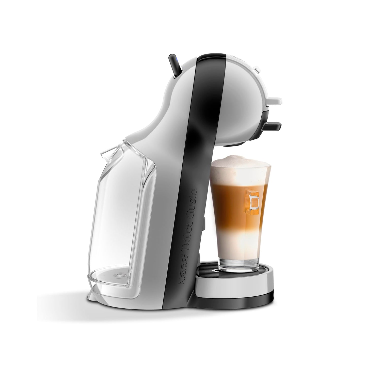 Titel: NESCAFÉ Dolce Gusto Mini Me by KRUPS Kapselmaschine, Arctic-Grey/Schwarz, Automatisch, 15 Bar, für Heiße und Kalte Getränke