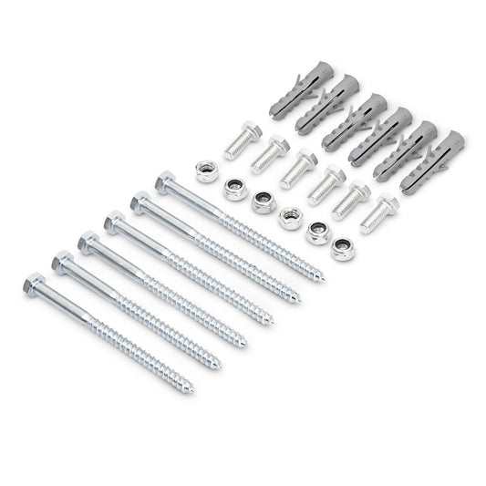 Relaxdays Parkplatzsperre klappbar, Parkbügel mit Vorhängeschloss, Stahl, HBT: 45x76x32cm, Sperrbügel Parkplatz, silber