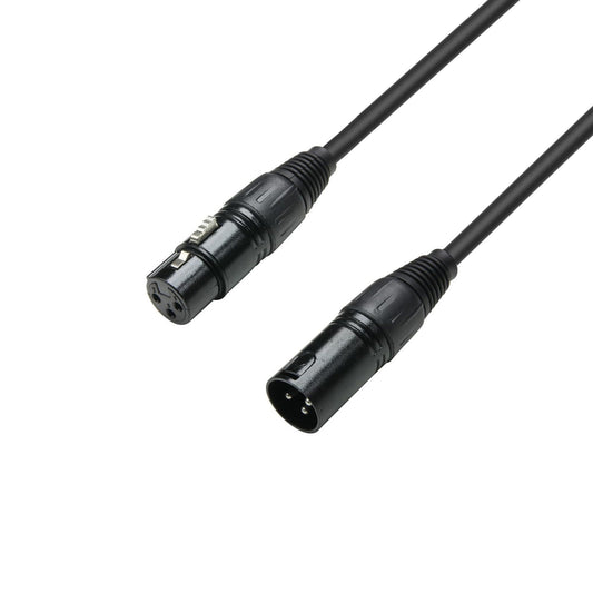 Adam Hall Cables 3 STAR DMF 0150 DMX Kabel 3-Pol XLR Female auf 3-Pol XLR male | 1.5 m