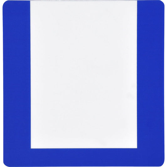 kaiserkraft | Bodenmarkierungstasche | mit Klebestreifen | VE 10 Stk | DIN A5 | Rahmen blau