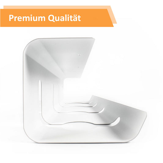 Stilemo® Kabelkanal Schreibtisch - Kabelmanagement Schreibtisch Organizer Kabeldurchführung - Cable Management Kabelhalter Kabelwanne Tisch - 43x12x10CM - Kabelkorb Weiß