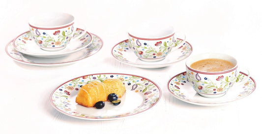 Ritzenhoff & Breker Kaffeeservice Doppio Shanti, 18-teilig